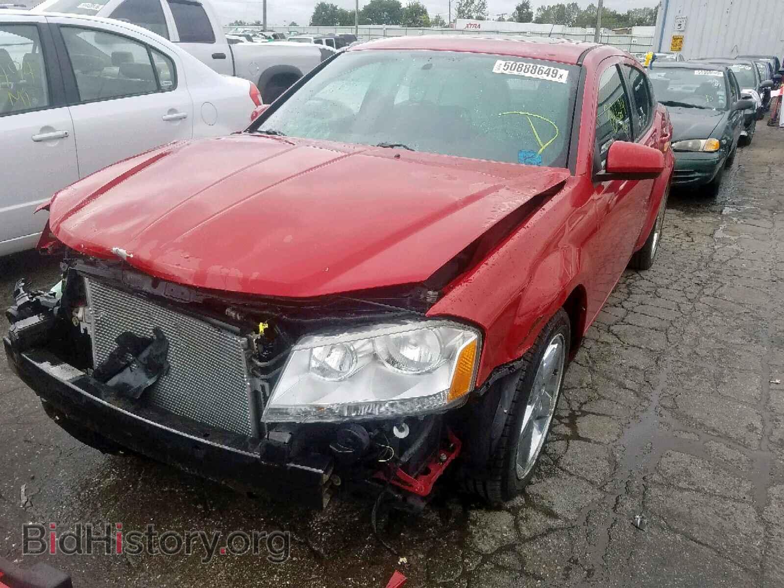 2011 DODGE AVENGER - VIN: 1B3BD2FG8BN510469 - Фото 2