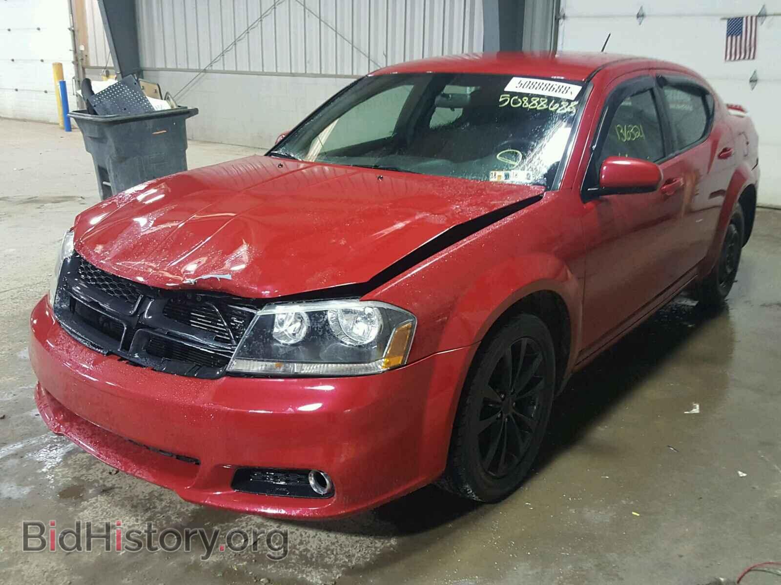 2013 DODGE AVENGER - VIN: 1C3CDZCB2DN620218 - Фото 2