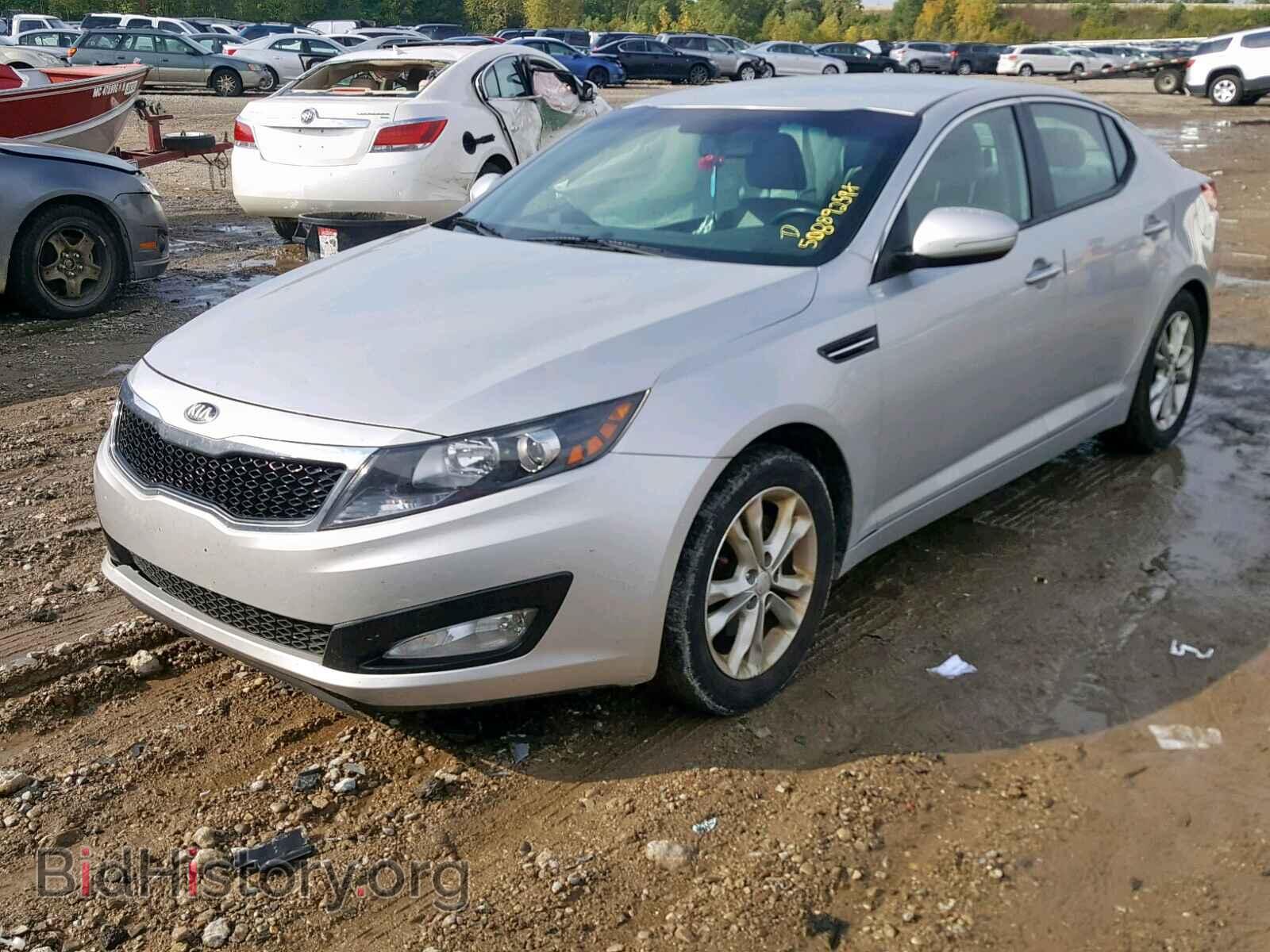 2013 KIA OPTIMA LX - VIN: 5XXGM4A74DG095561 - Фото 2