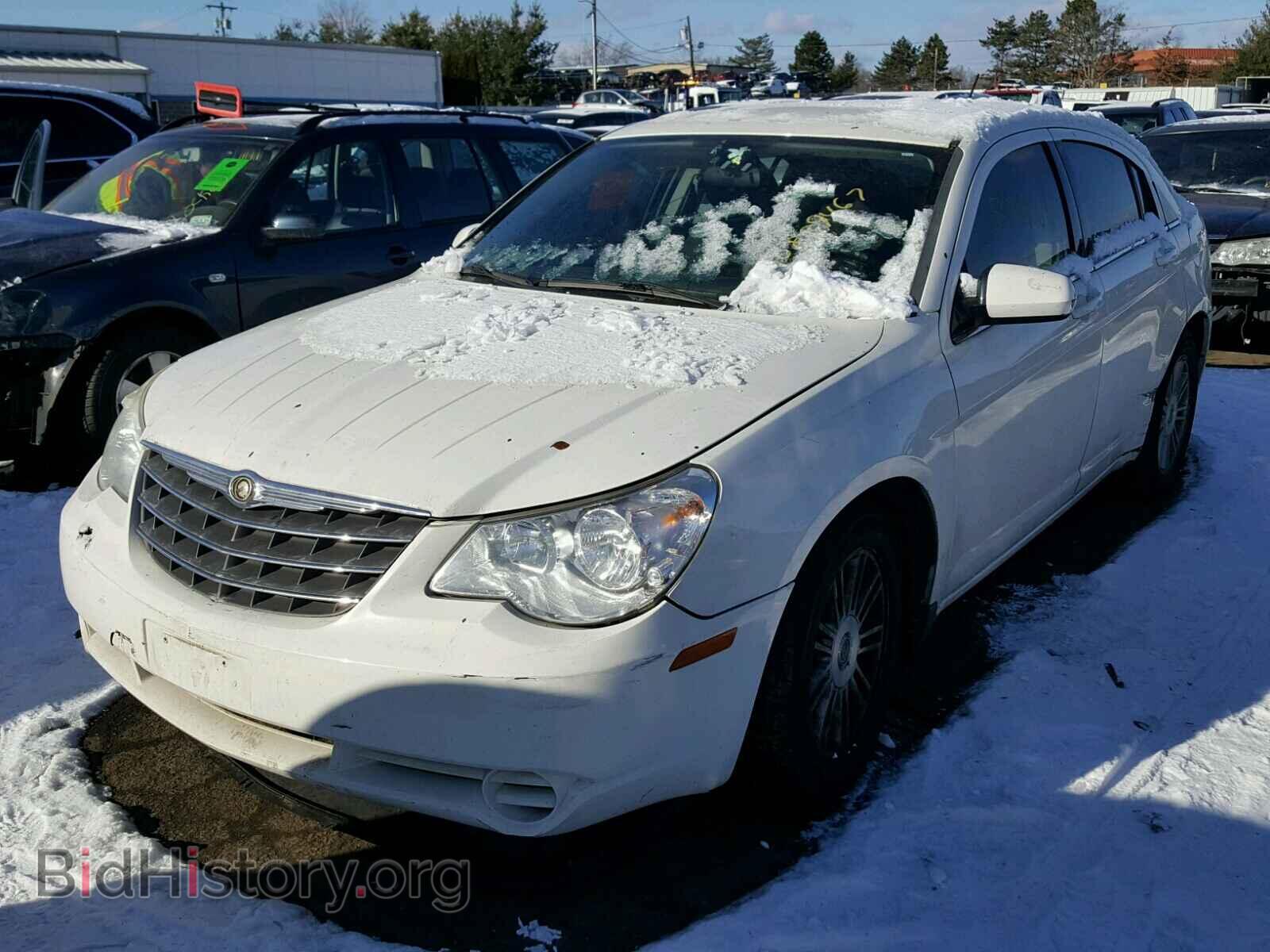 2007 CHRYSLER SEBRING - VIN: 1C3LC56K87N680225 - Фото 2