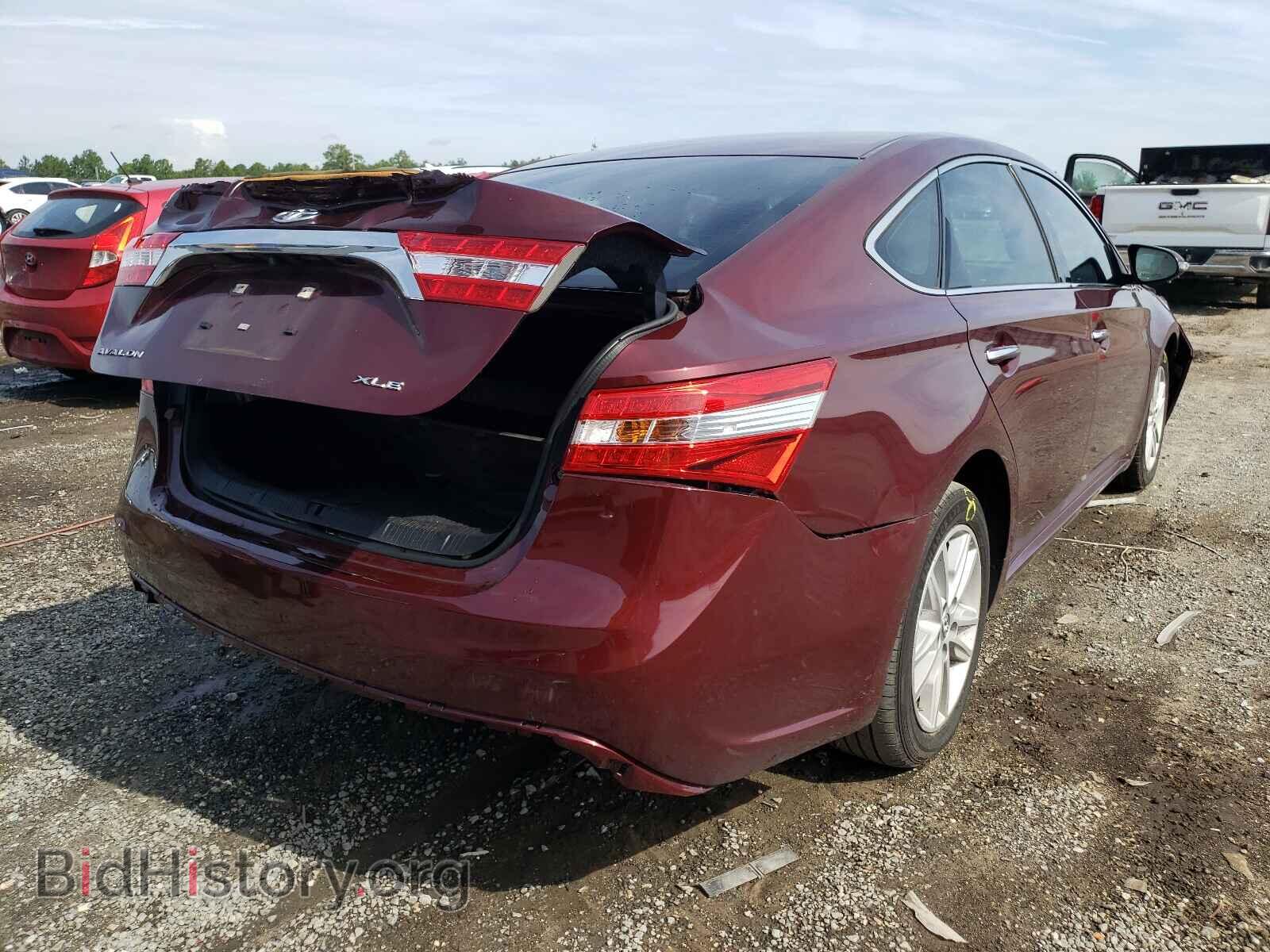 2014 TOYOTA AVALON - VIN: 4T1BK1EB9EU083328 - Фото 4