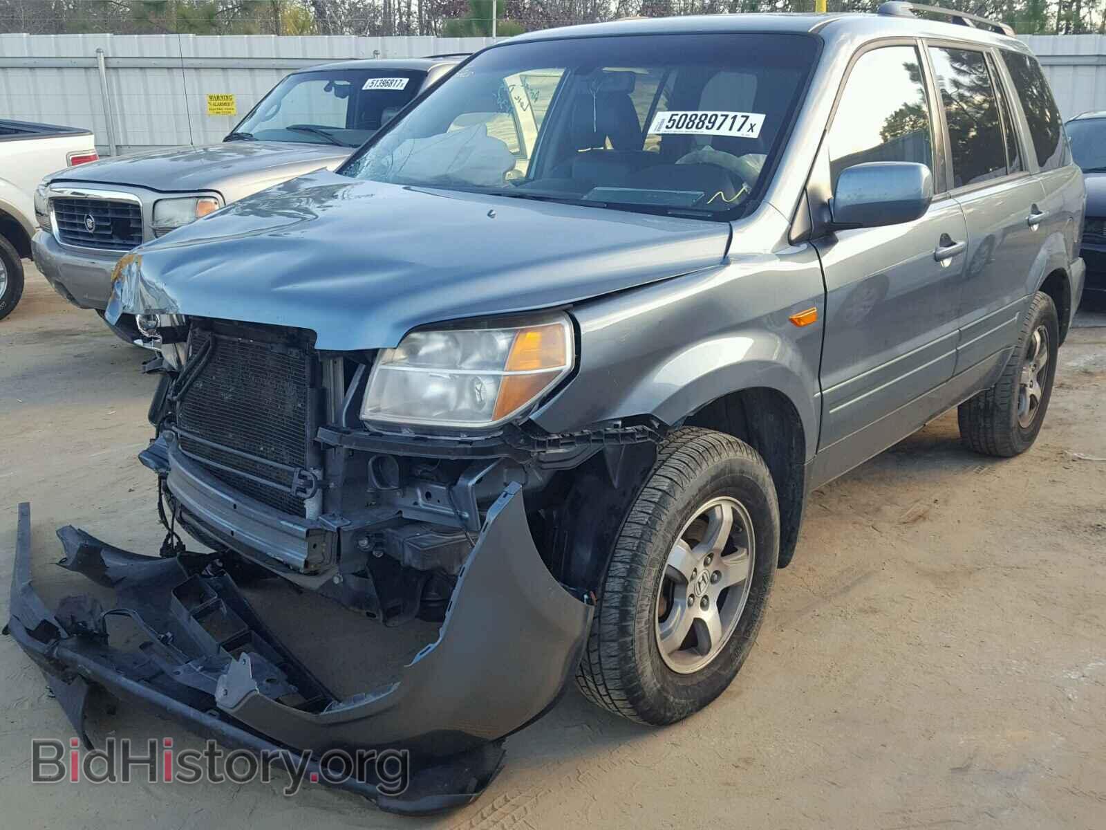2007 HONDA PILOT - VIN: 2HKYF18647H522532 - Фото 2
