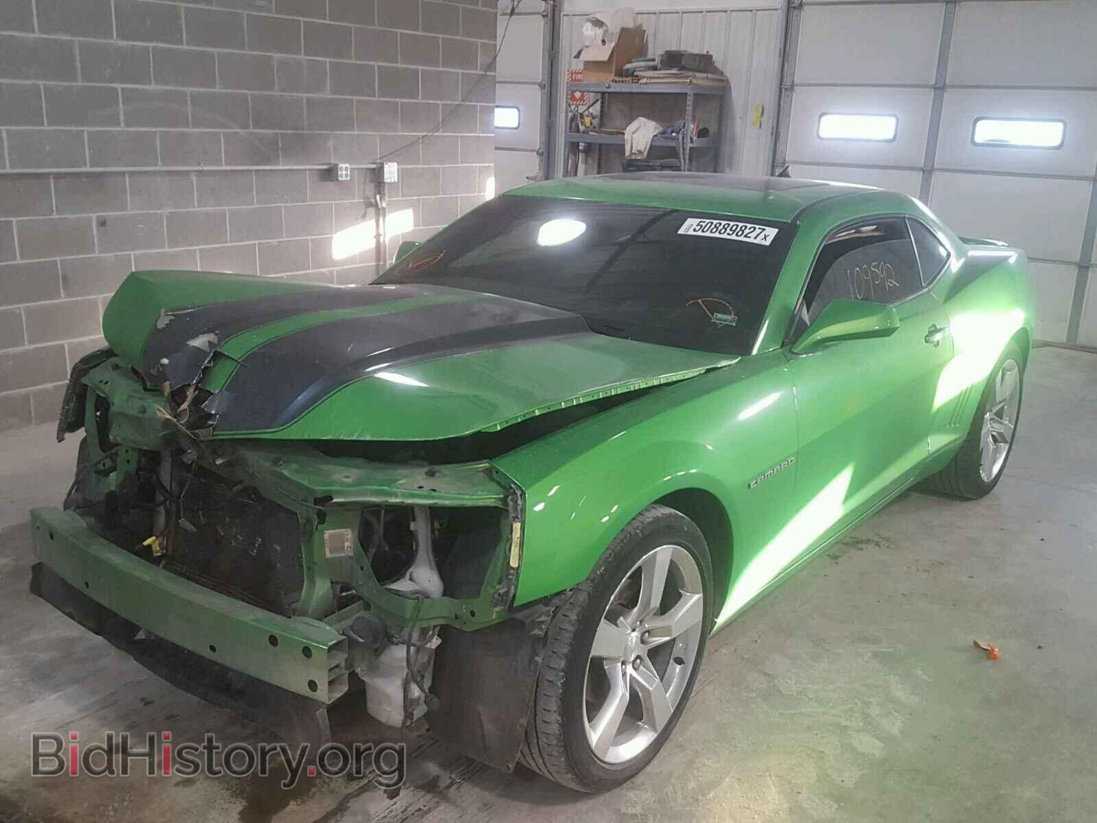 2010 CHEVROLET CAMARO - VIN: 2G1FB1EV8A9223031 - Фото 2