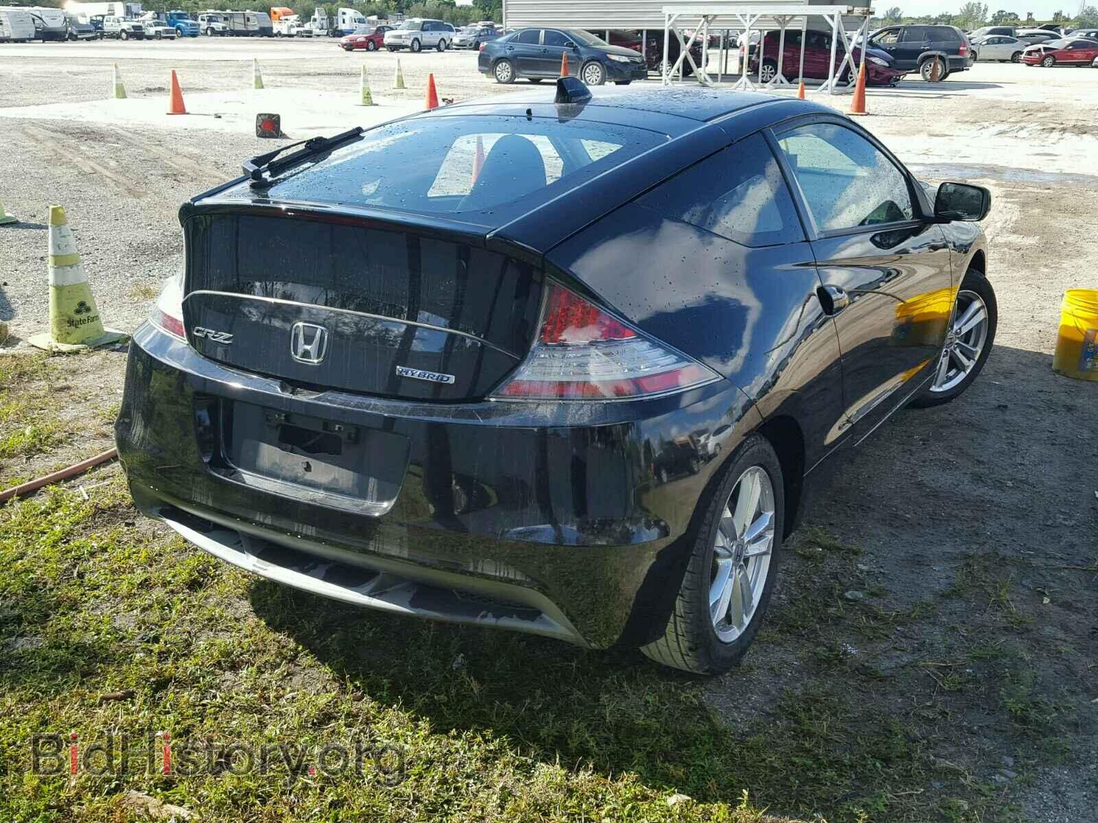 2012 HONDA CR-Z - VIN: JHMZF1D43CS001014 - Фото 4