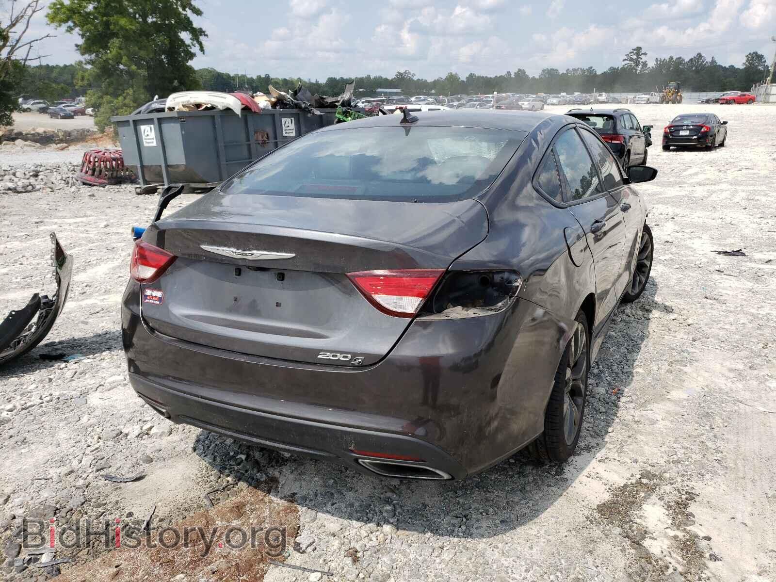 2015 CHRYSLER 200 - VIN: 1C3CCCBG4FN516782 - Фото 4