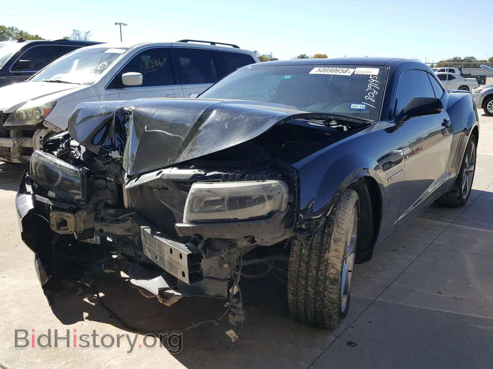 2014 CHEVROLET CAMARO - VIN: 2G1FB1E37E9149573 - Фото 2