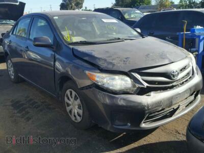 2011 Toyota COROLLA BA, gray — VIN JTDBU4EE5BJ106689, Copart