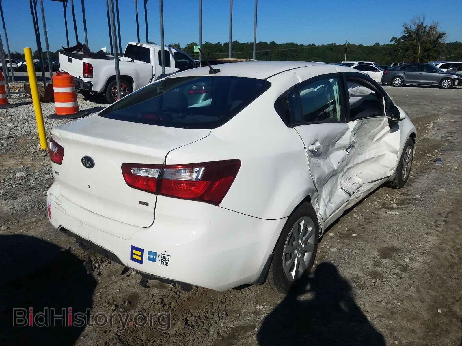 2014 KIA RIO - VIN: KNADM4A39E6420265 - Фото 4
