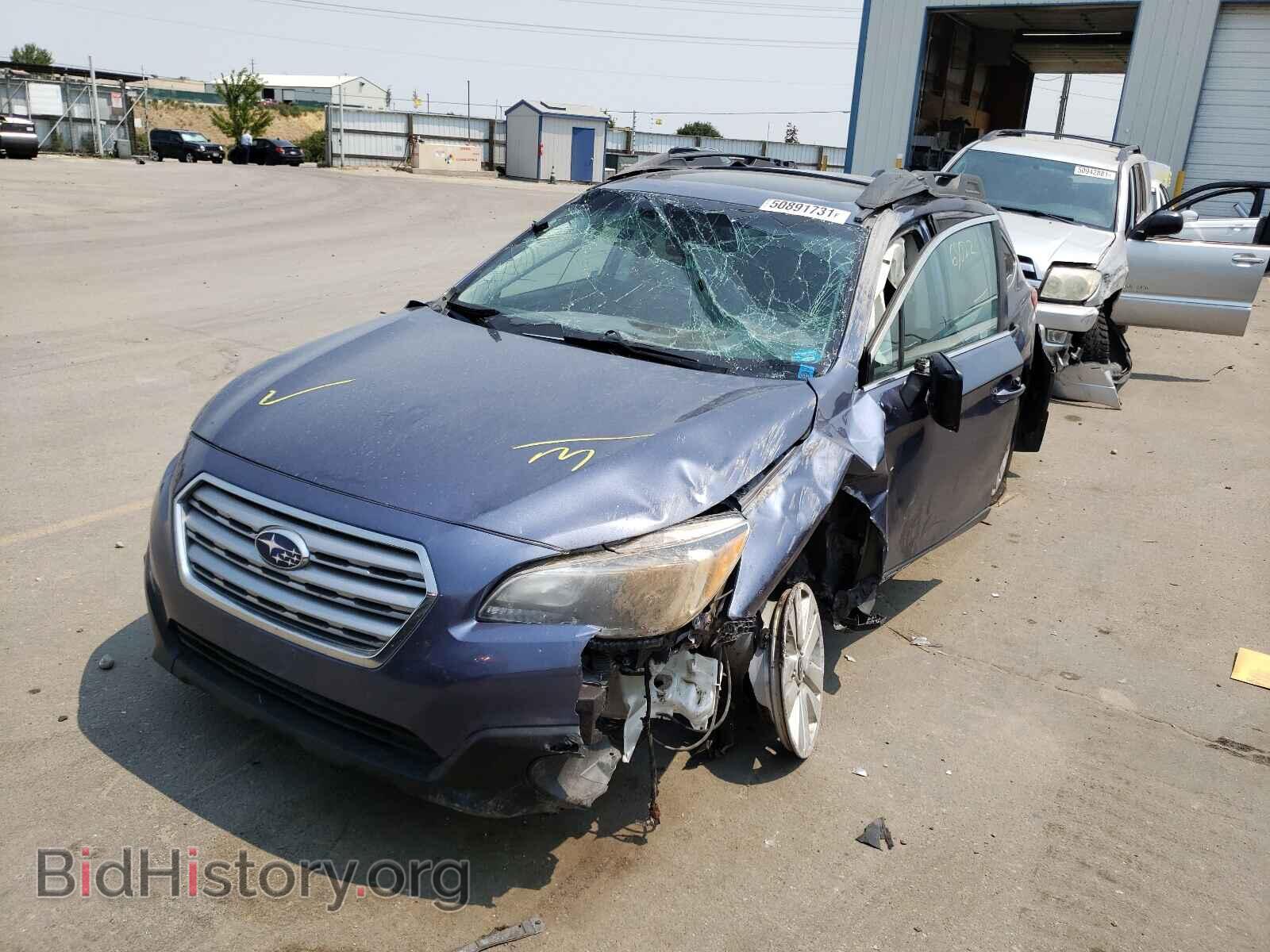 2016 SUBARU OUTBACK - VIN: 4S4BSAHC8G3238240 - Фото 2