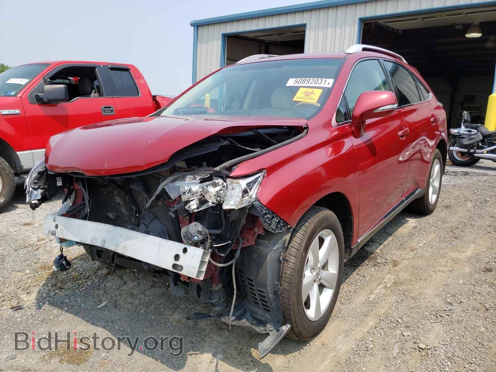 2011 LEXUS RX350 - VIN: 2T2BK1BA1BC113605 - Фото 2