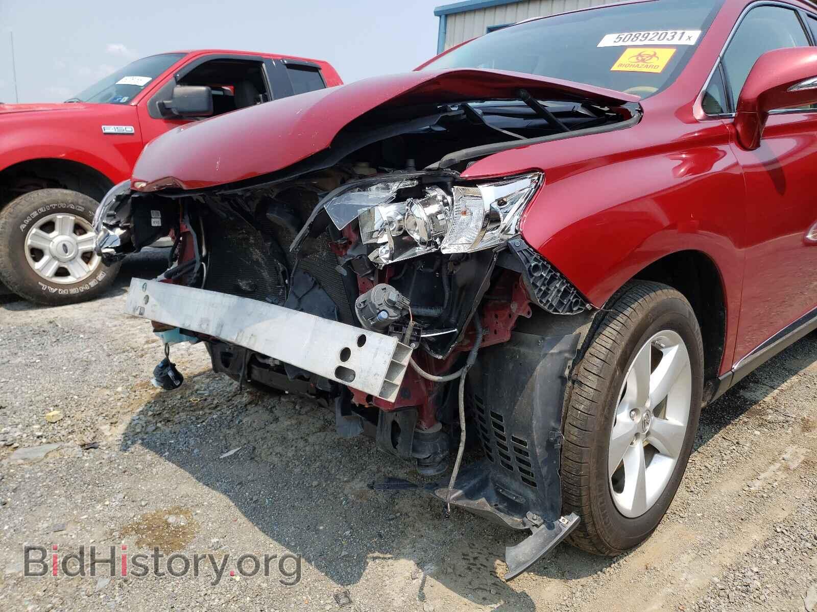 2011 LEXUS RX350 - VIN: 2T2BK1BA1BC113605 - Фото 9