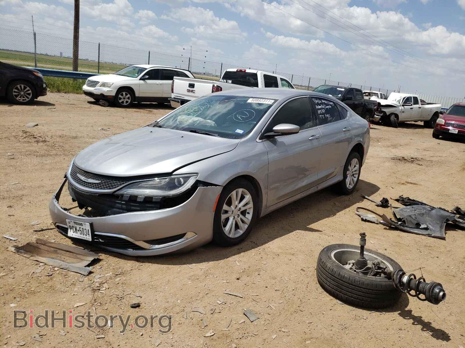 2015 CHRYSLER 200 - VIN: 1C3CCCAB8FN660387 - Фото 2