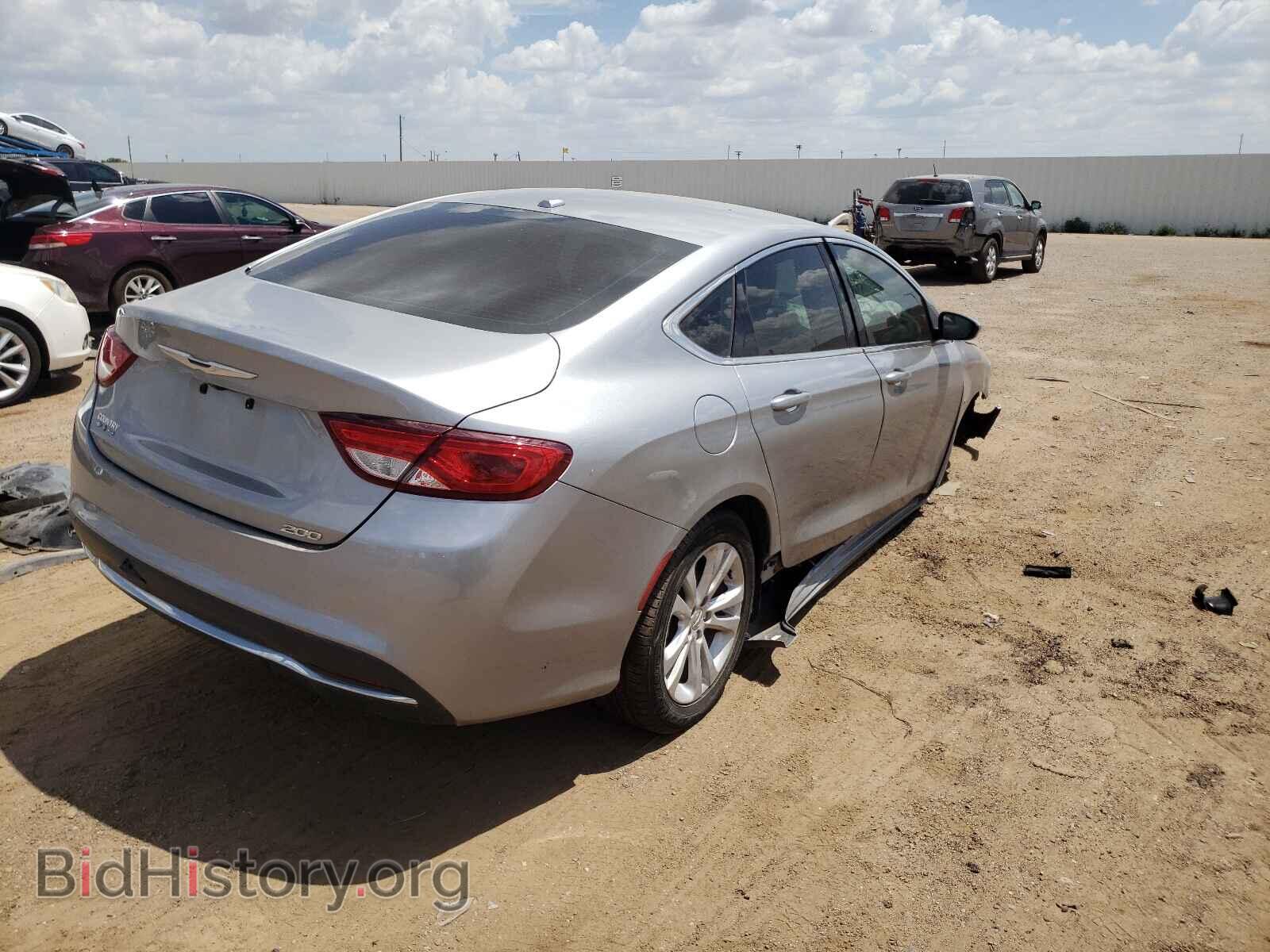 2015 CHRYSLER 200 - VIN: 1C3CCCAB8FN660387 - Фото 4