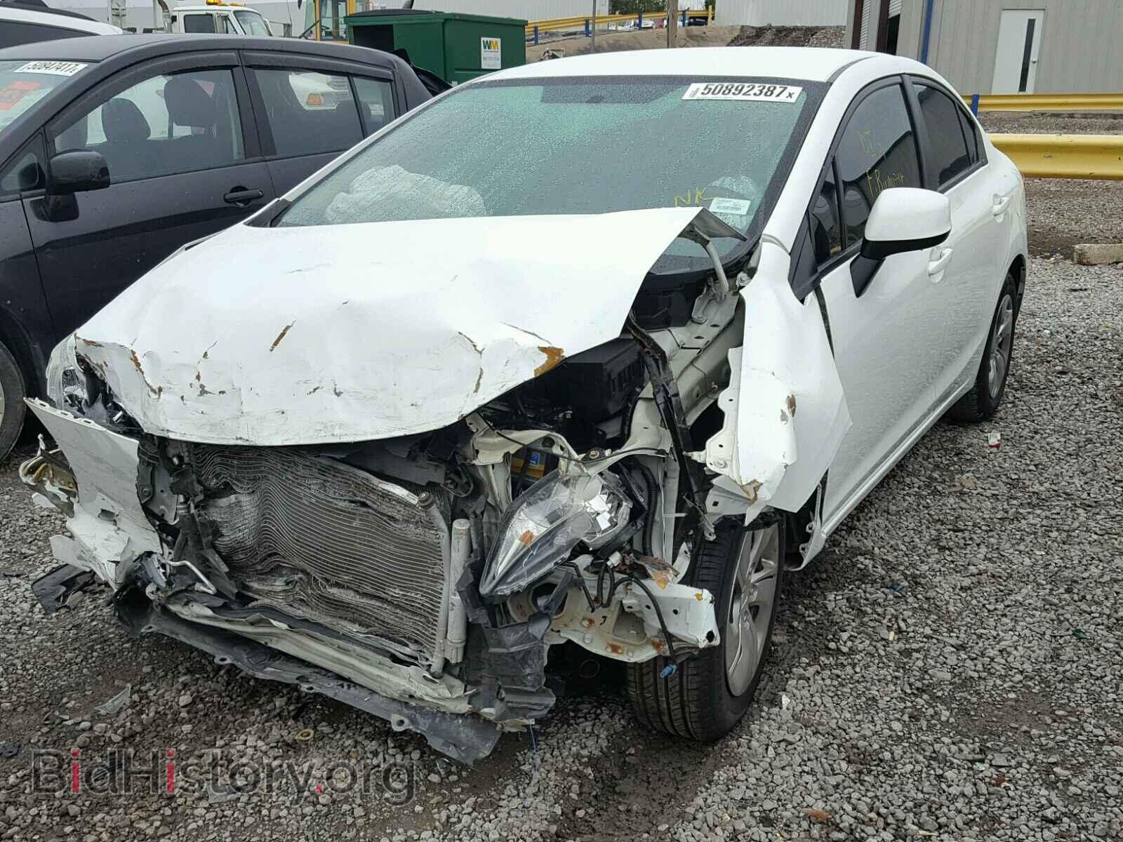 2013 HONDA CIVIC - VIN: 2HGFB2F52DH521341 - Фото 2