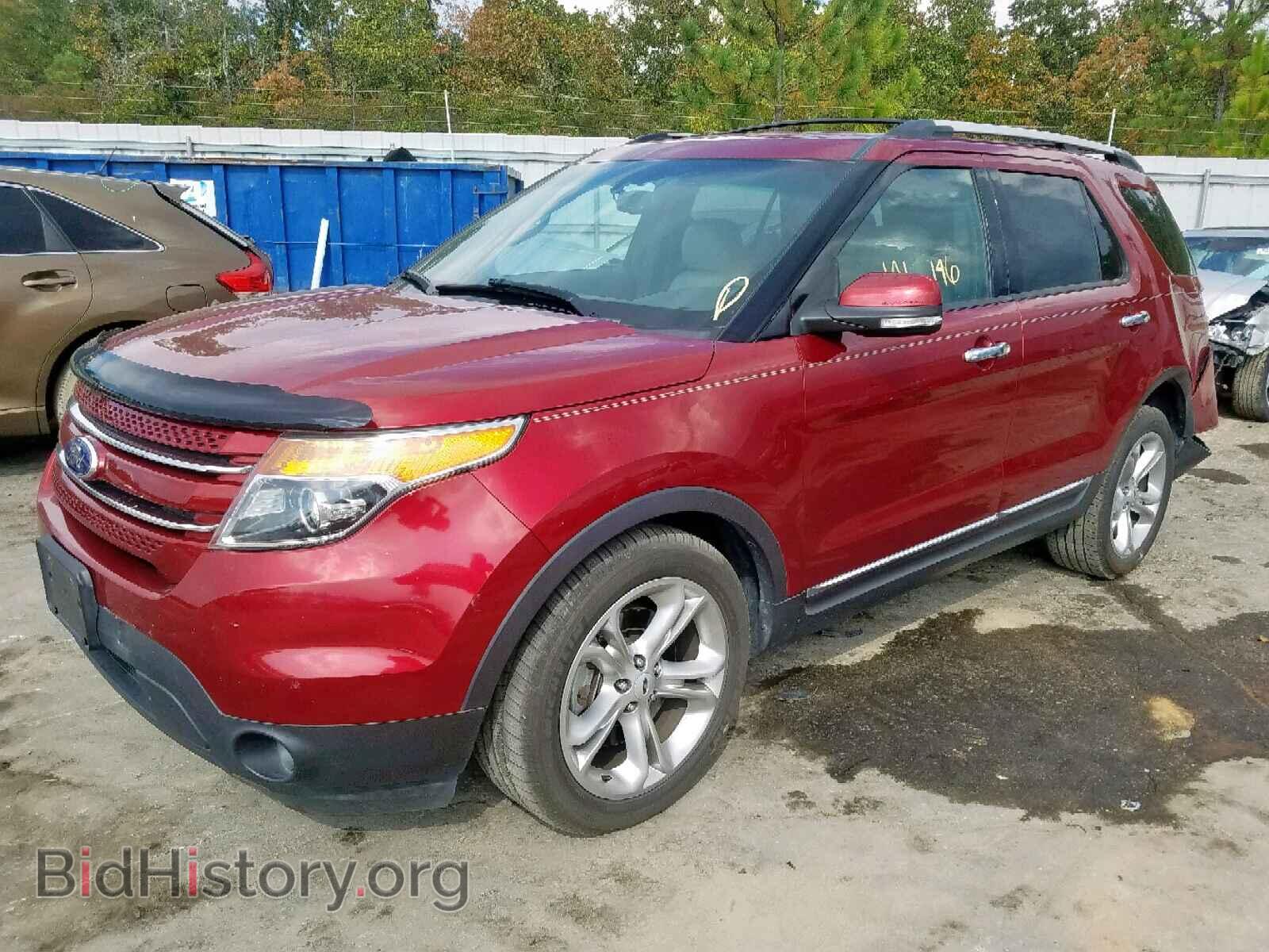 2013 FORD EXPLORER L - VIN: 1FM5K7F85DGC92260 - Фото 2