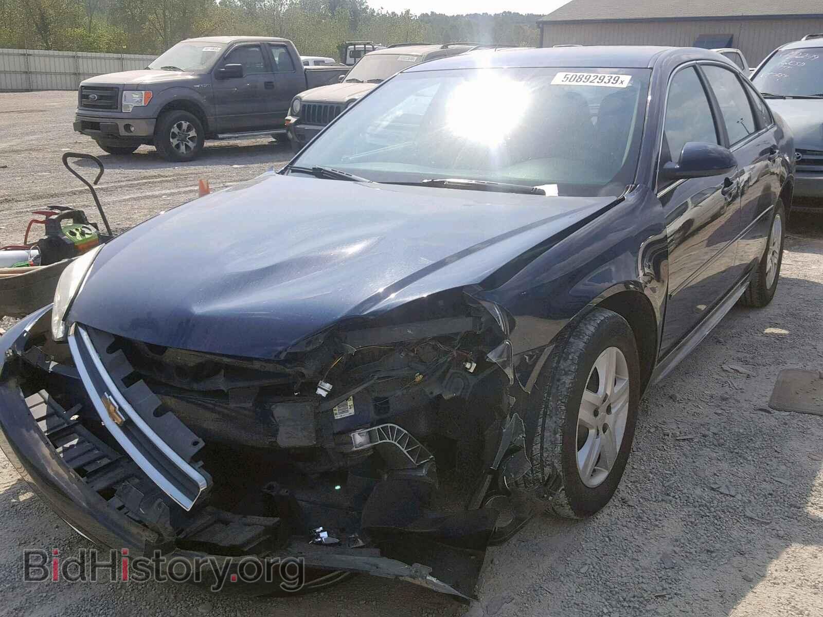 2011 CHEVROLET IMPALA - VIN: 2G1WF5EK0B1139867 - Фото 2