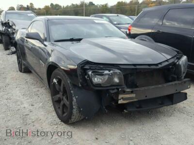 2010 Chevrolet CAMARO Camaro LT, black — VIN 2G1FB1EV4A9100634, Copart