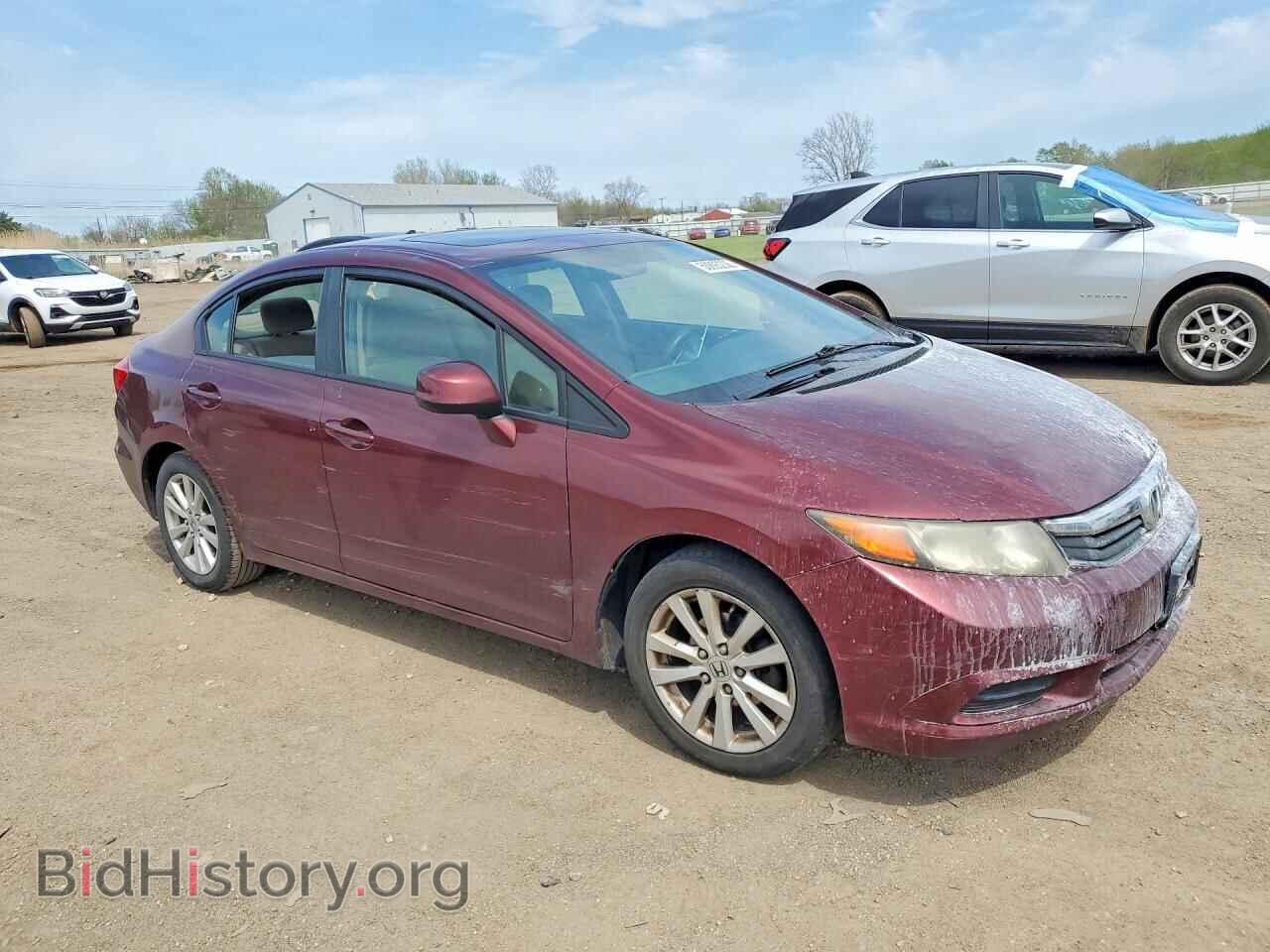 2012 HONDA CIVIC - VIN: 2HGFB2F8XCH541555 - Фото 4