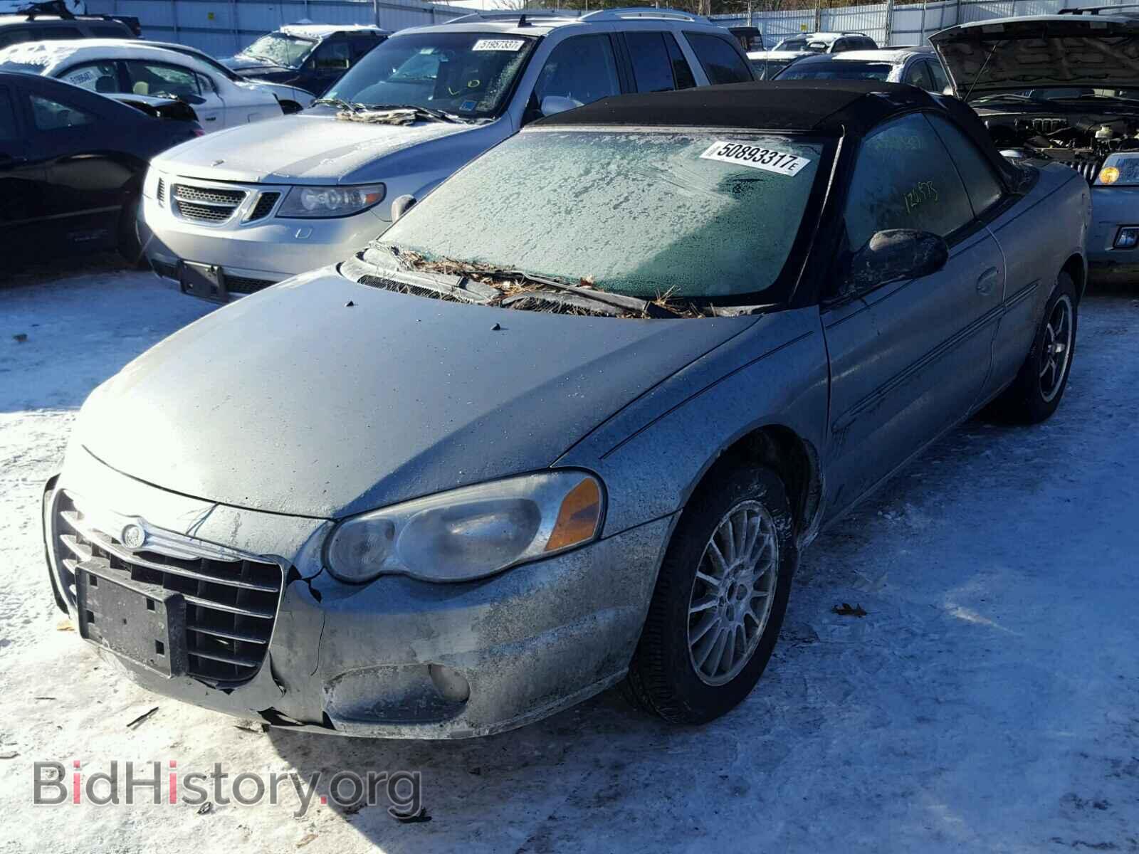 2006 CHRYSLER SEBRING - VIN: 1C3EL55RX6N135987 - Фото 2
