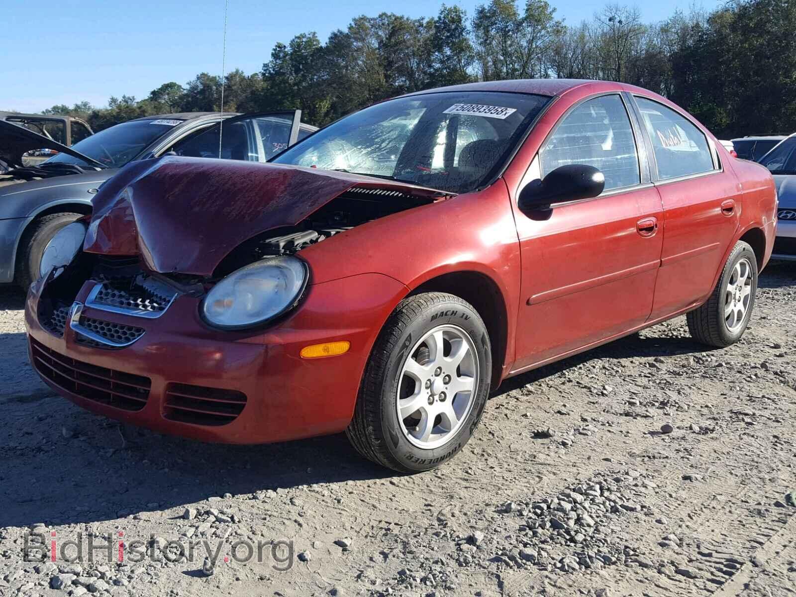2005 DODGE NEON - VIN: 1B3ES56C75D189715 - Фото 2