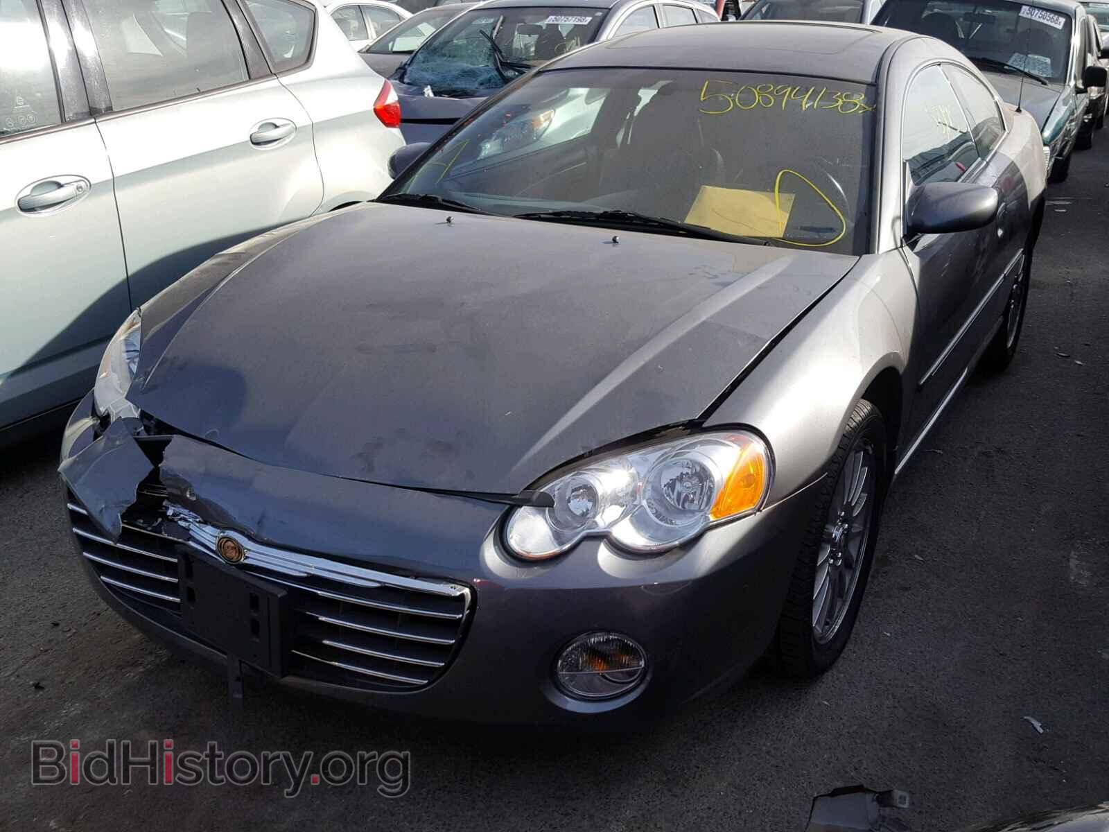 2004 CHRYSLER SEBRING - VIN: 4C3AG52H44E091074 - Фото 2