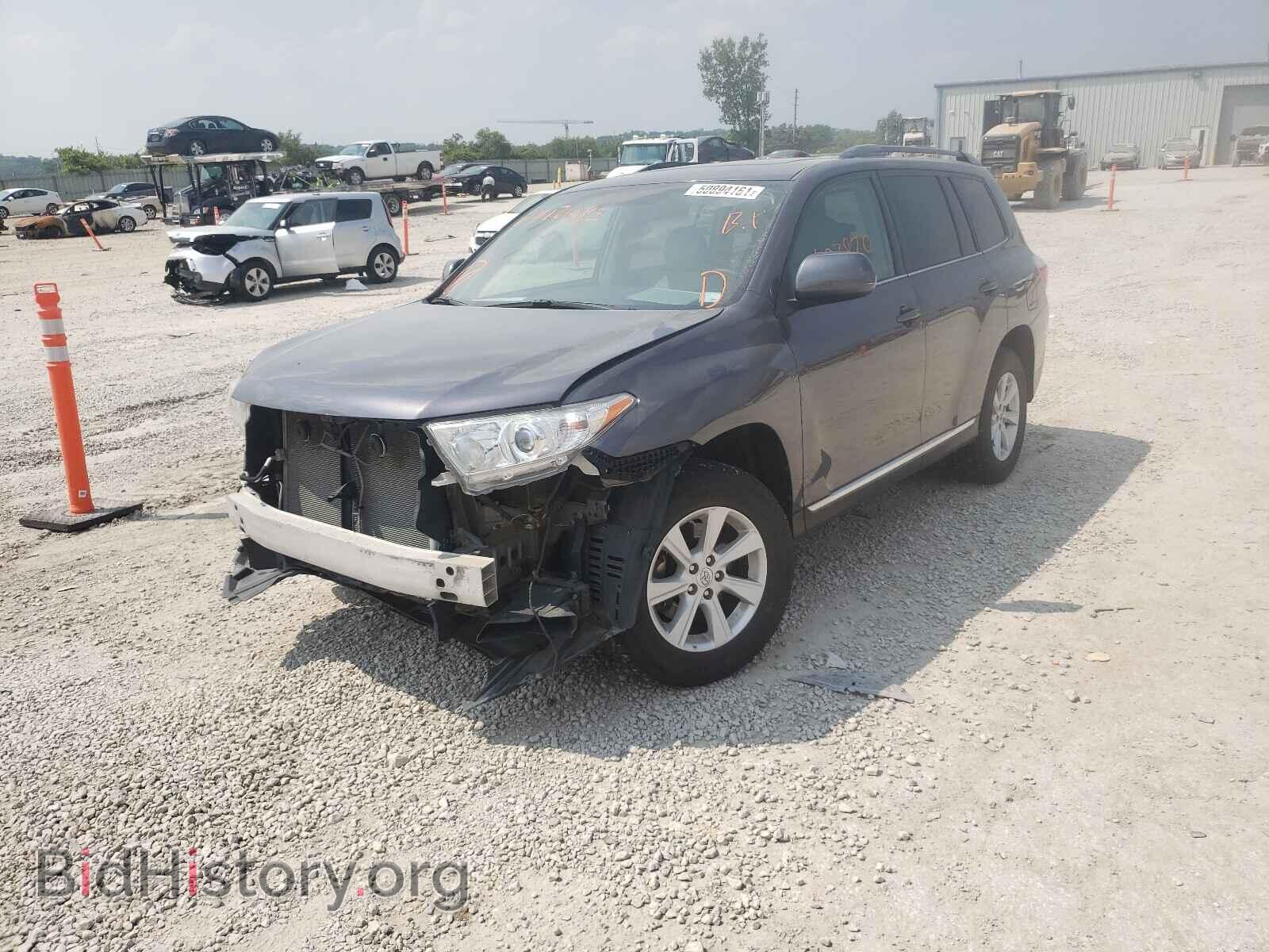 2012 TOYOTA HIGHLANDER - VIN: 5TDBK3EH1CS171683 - Фото 2