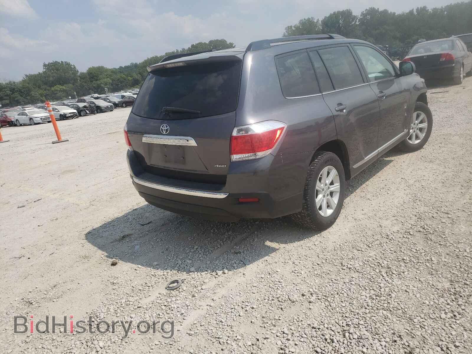 2012 TOYOTA HIGHLANDER - VIN: 5TDBK3EH1CS171683 - Фото 4