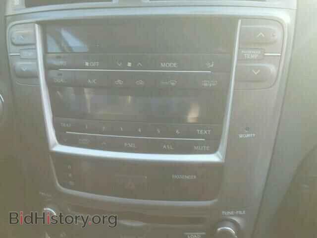 2008 LEXUS IS250 - VIN: JTHBK262X82070787 - Фото 9