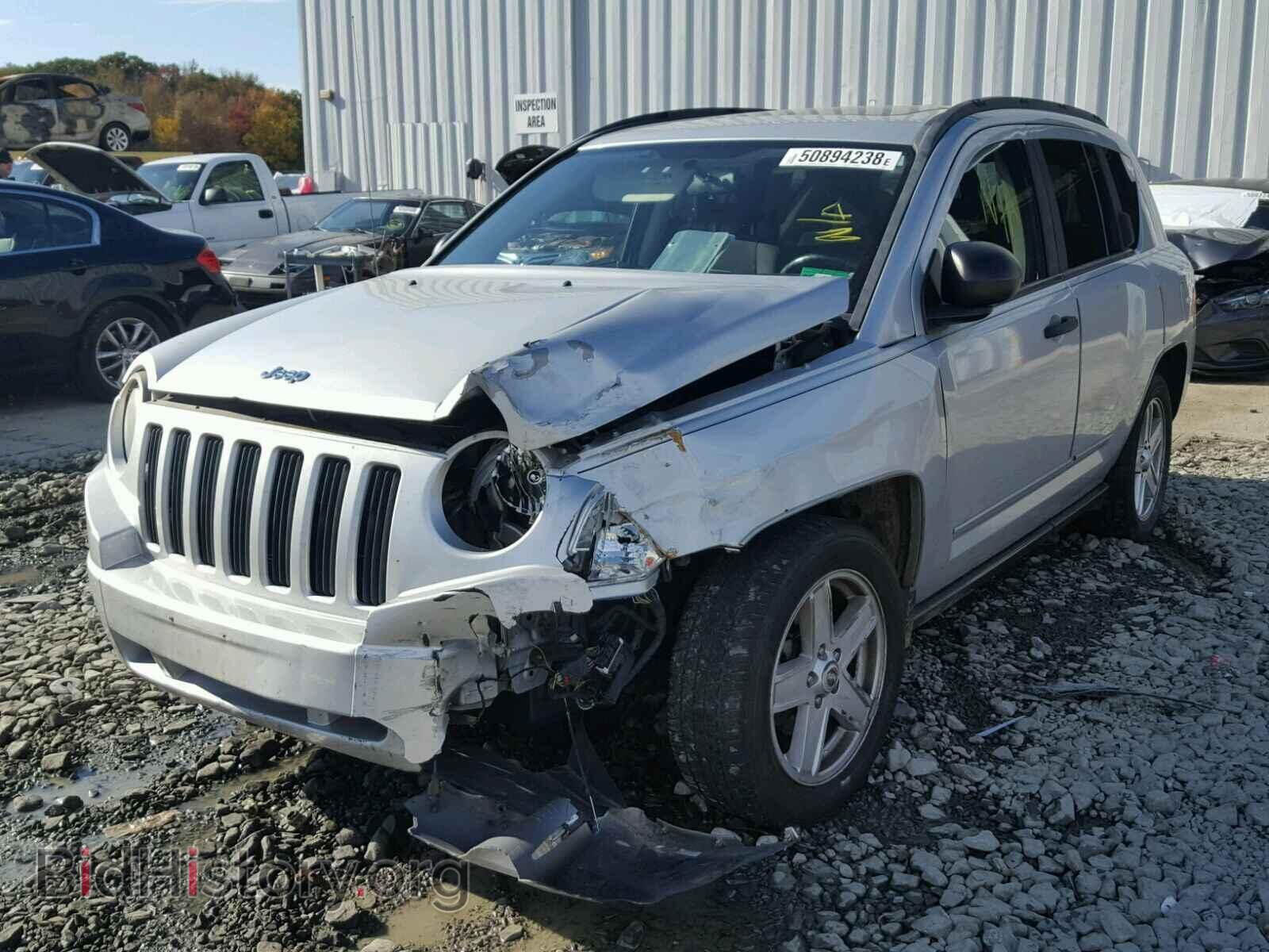 2008 JEEP COMPASS - VIN: 1J8FF47W48D759693 - Фото 2
