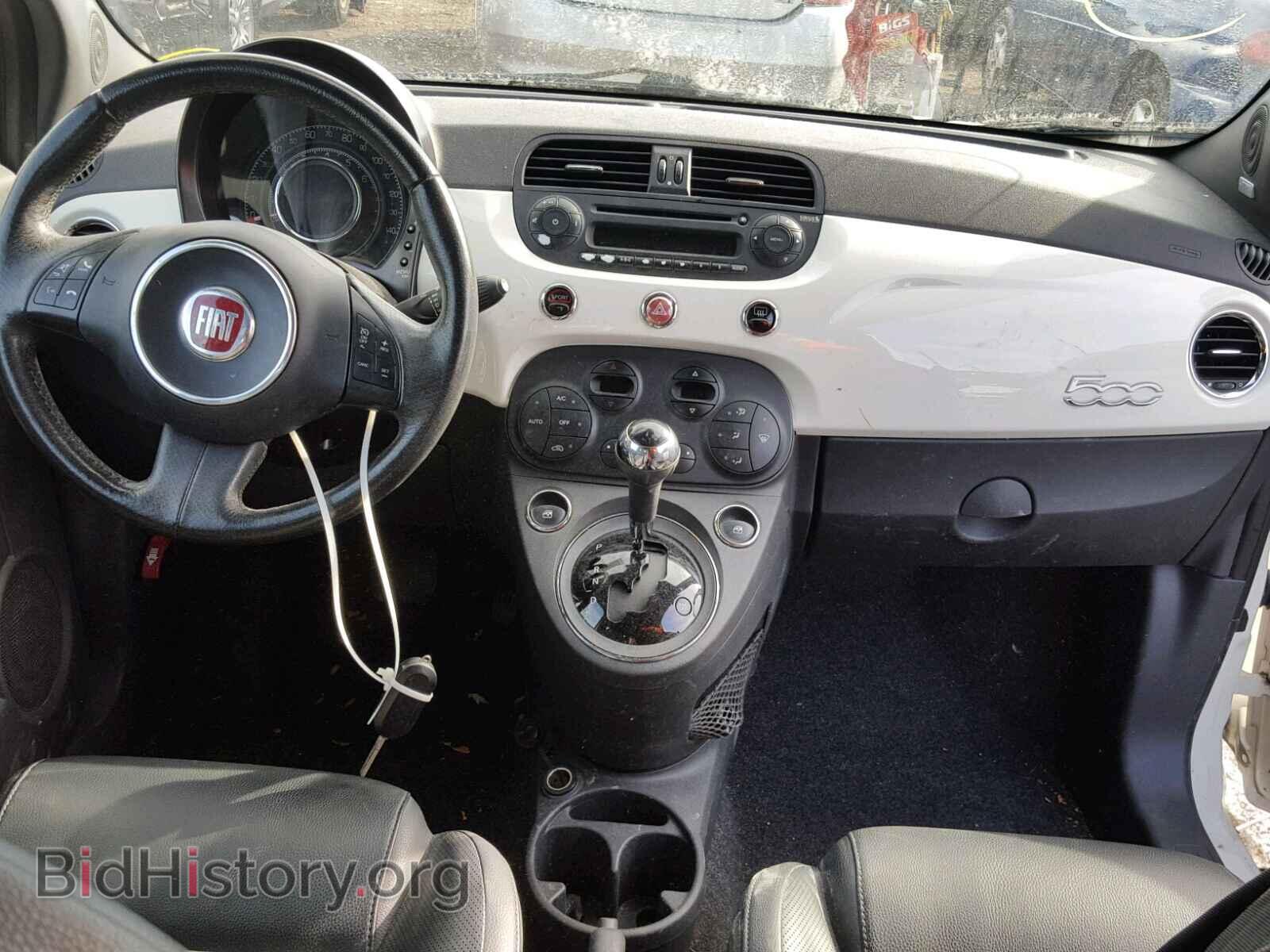 2012 FIAT 500 - VIN: 3C3CFFBR4CT335607 - Фото 9