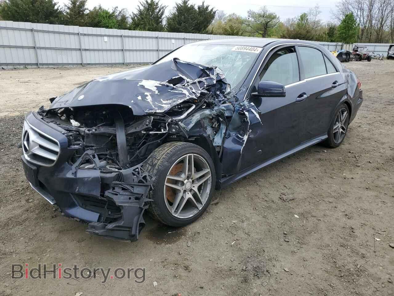 Photo WDDHF8JB7EA926046 - MERCEDES-BENZ E-CLASS 2014