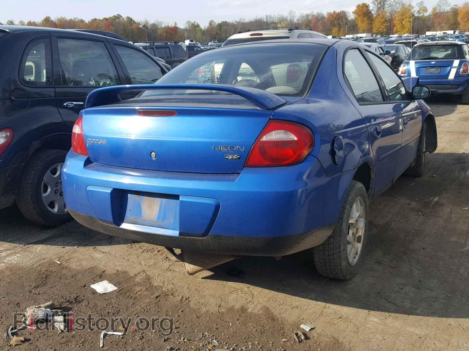 2004 DODGE NEON - VIN: 1B3ES56CX4D608316 - Фото 4
