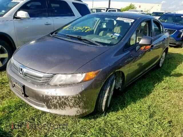2012 HONDA CIVIC LX - VIN: JHMFB2F53CS001850 - Фото 2