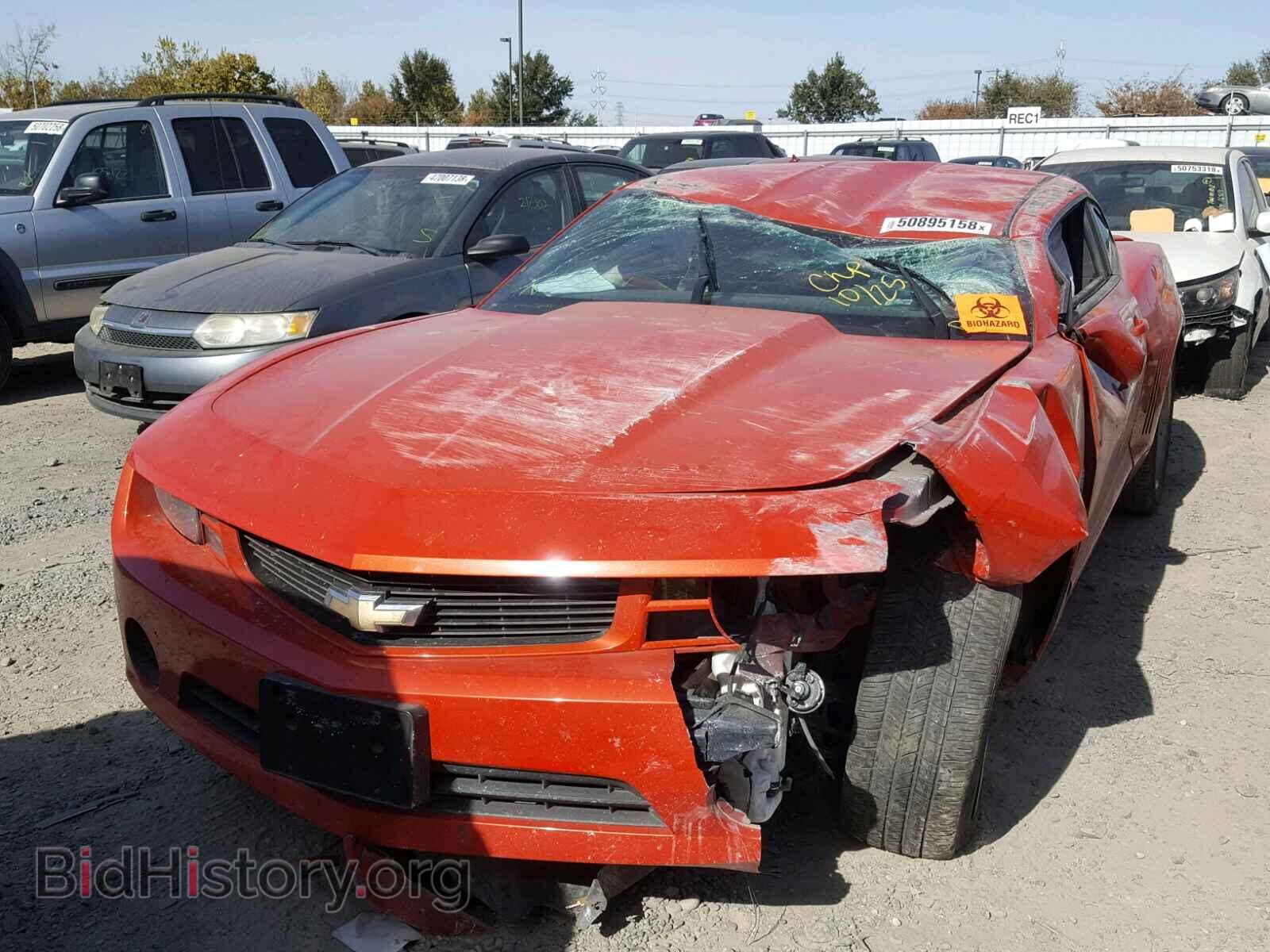 2013 CHEVROLET CAMARO - VIN: 2G1FA1E33D9147630 - Фото 2