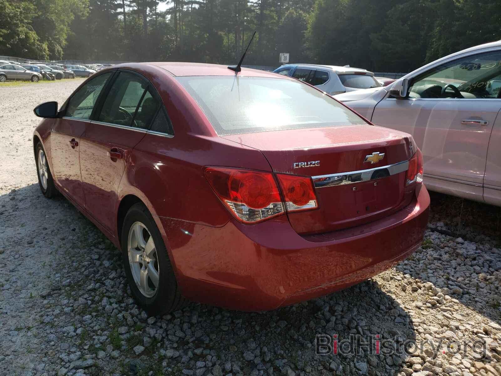 Report 1G1PC5SB8D7228982 CHEVROLET CRUZE 2013 RED GAS