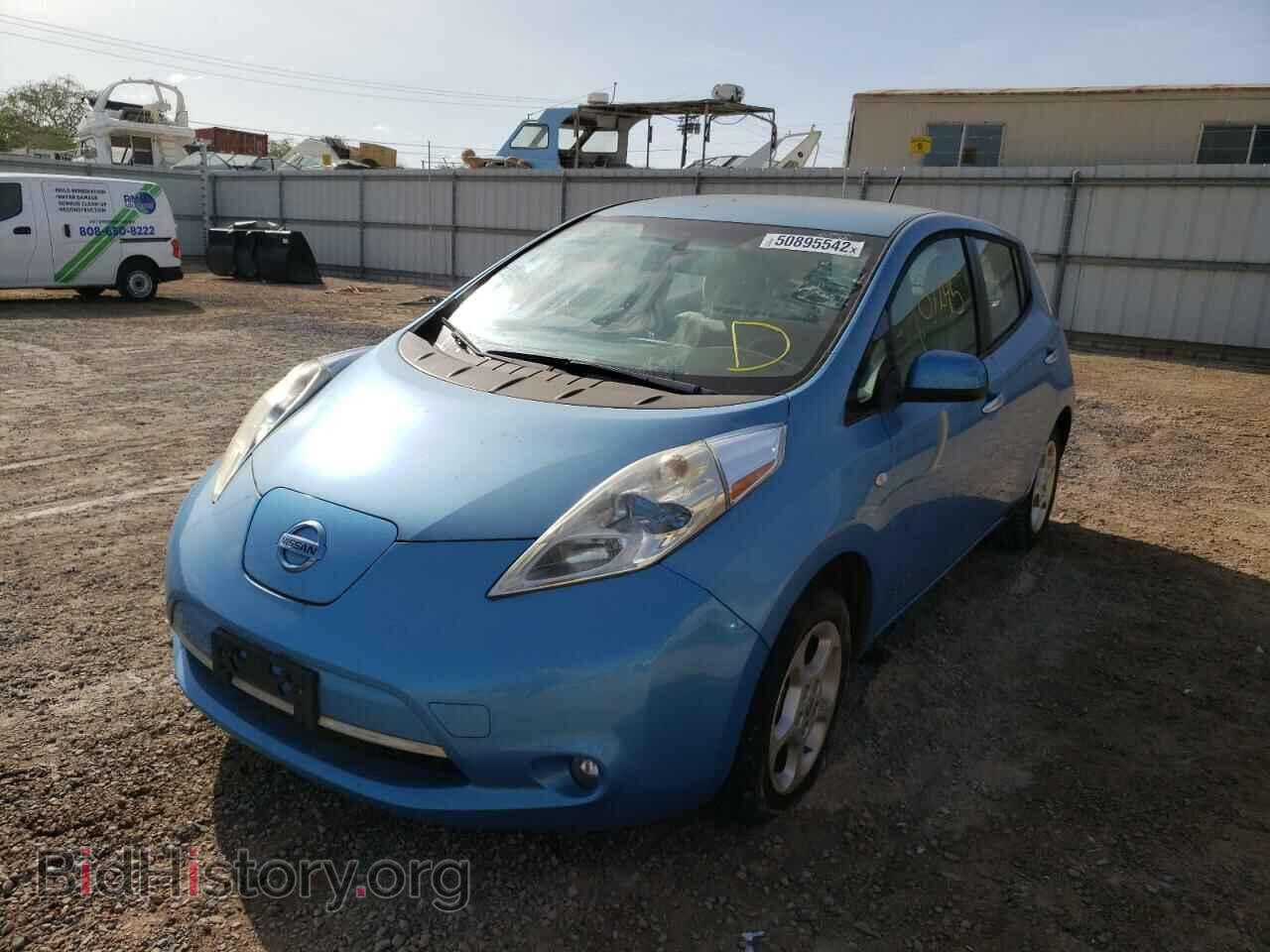 2012 NISSAN LEAF - VIN: JN1AZ0CP7CT023302 - Фото 2