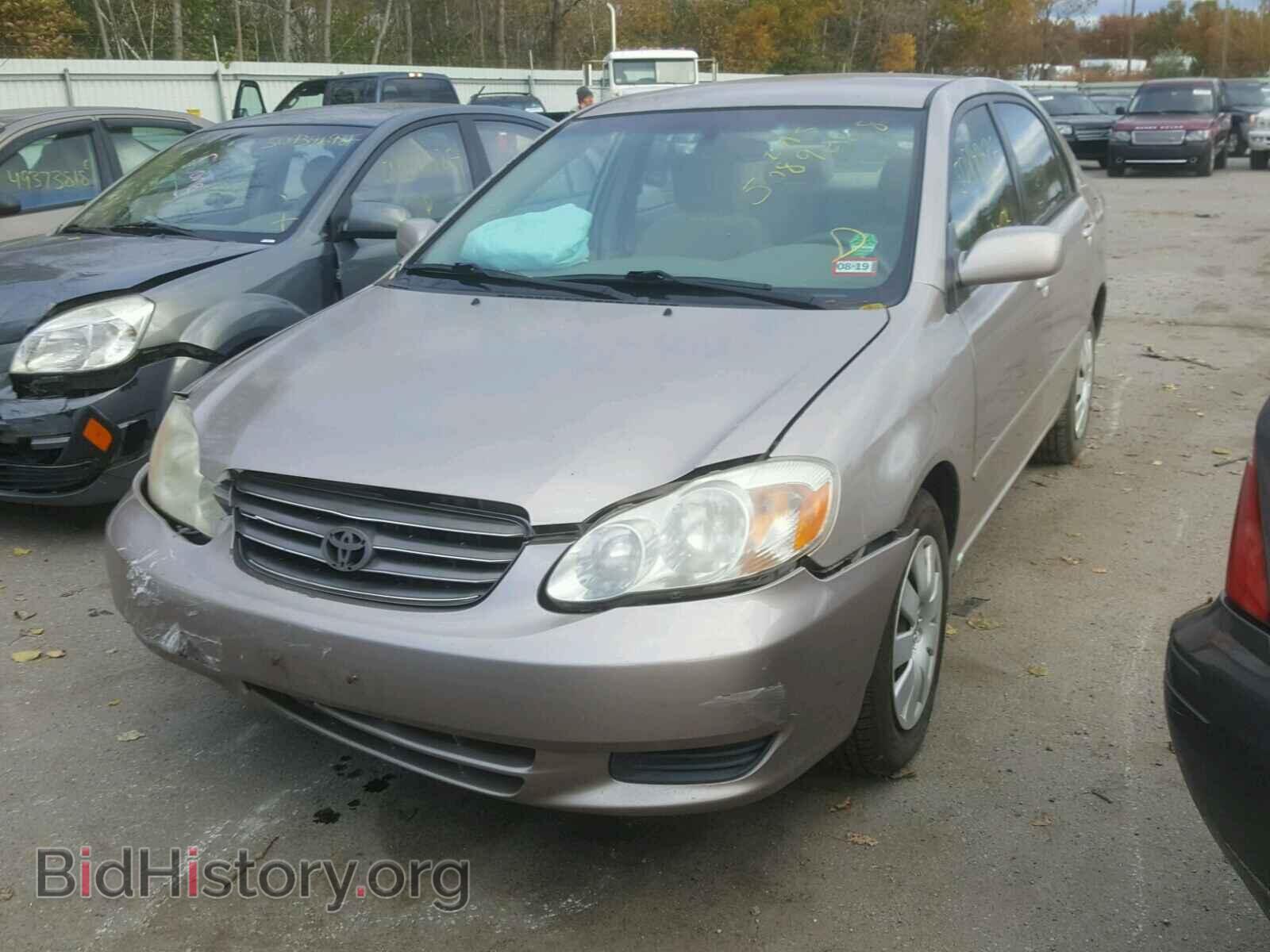 2003 TOYOTA COROLLA - VIN: 2T1BR32E93C122052 - Photo 2