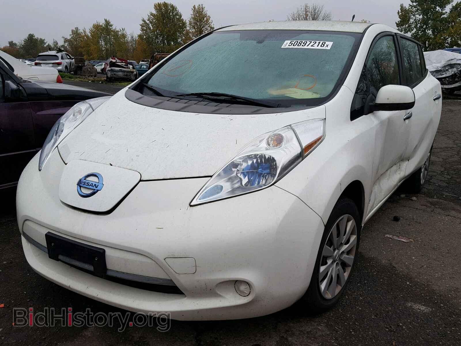 2013 NISSAN LEAF - VIN: 1N4AZ0CP7DC426006 - Фото 2