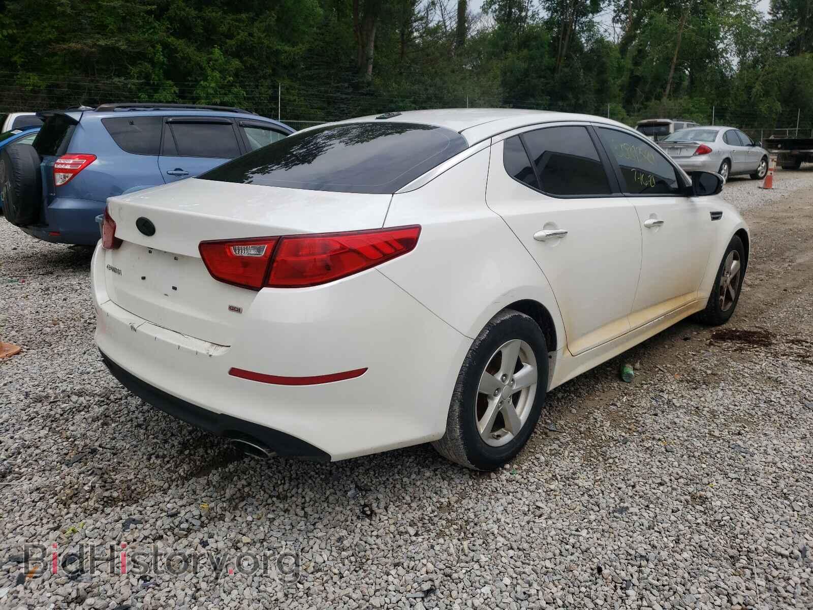 2014 KIA OPTIMA - VIN: KNAGM4A70E5475466 - Фото 4