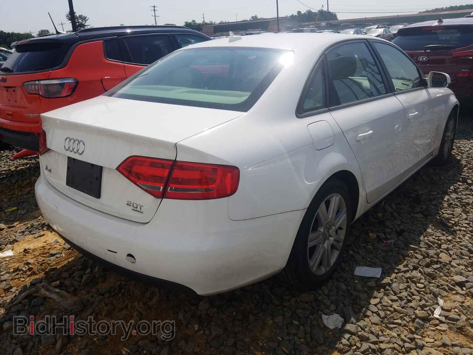 2011 AUDI A4 - VIN: WAUBFAFL8BA057040 - Фото 4