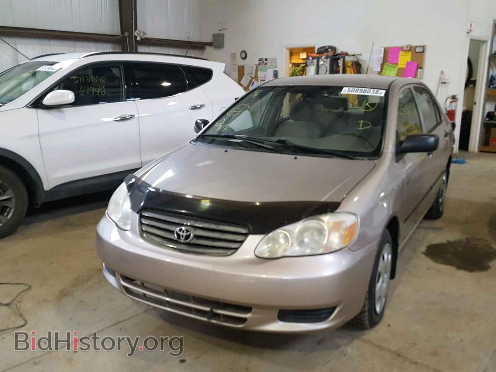 2003 TOYOTA COROLLA - VIN: 2T1BR32E03C748413 - Фото 2