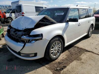2013 Ford FLEX Flex SEL, white — VIN 2FMGK5C88DBD02028, Copart