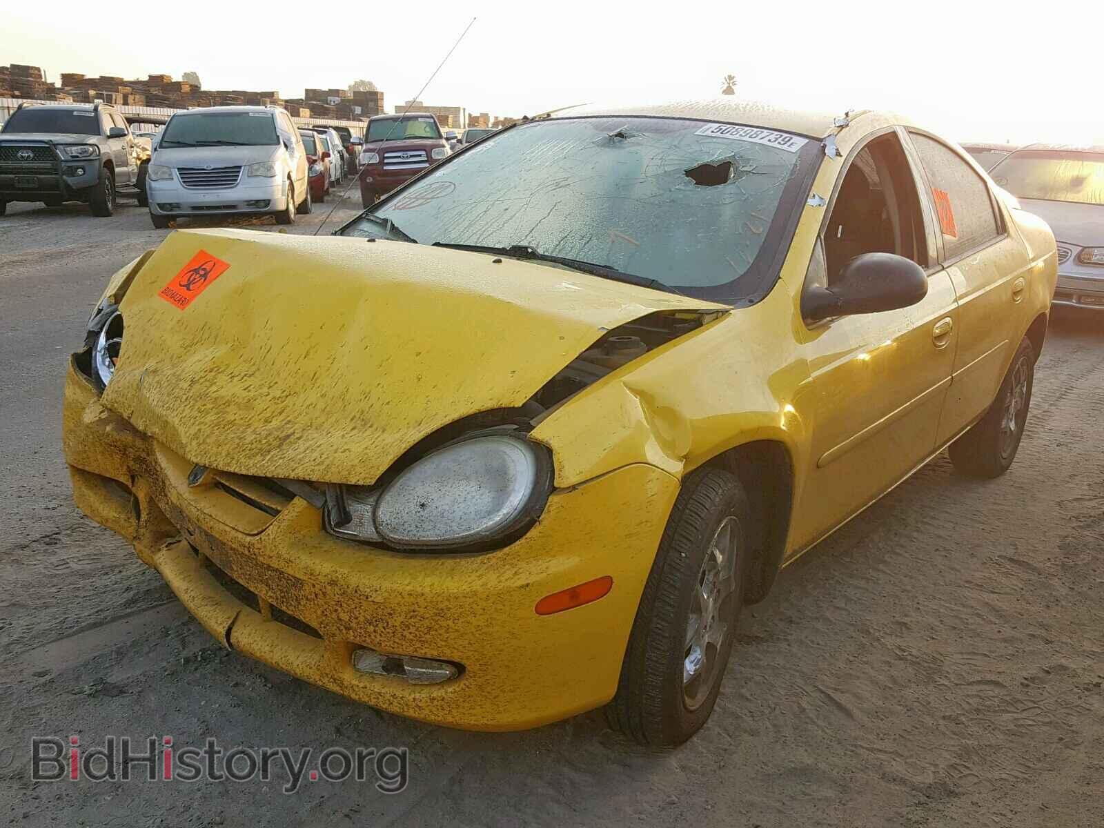 2002 DODGE NEON - VIN: 1B3ES56C72D641481 - Фото 2