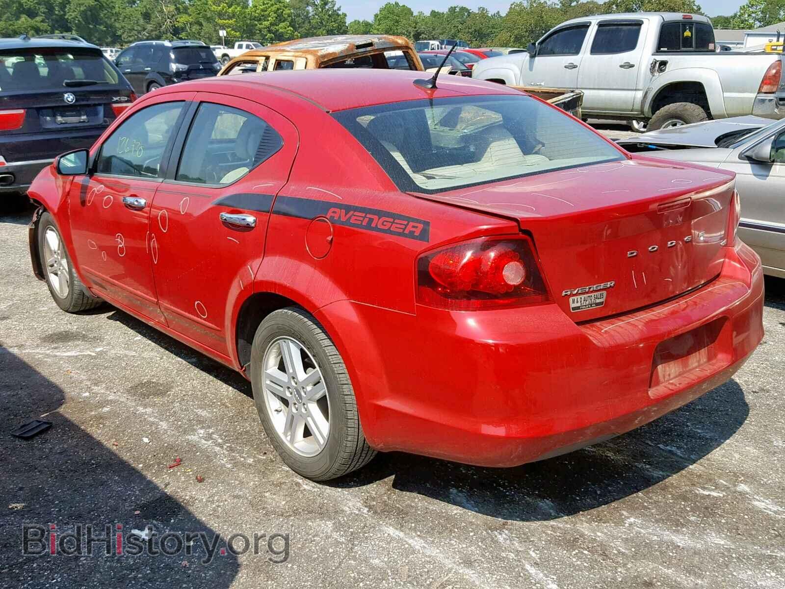 2013 DODGE AVENGER - VIN: 1C3CDZCB0DN590300 - Фото 3