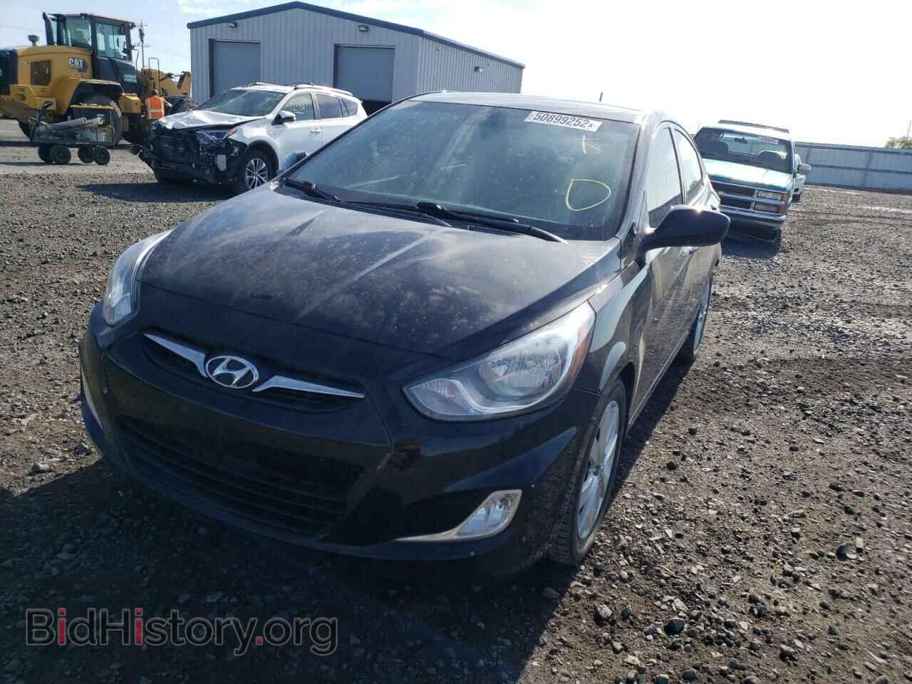2013 HYUNDAI ACCENT - VIN: KMHCU4AE1DU325155 - Фото 2