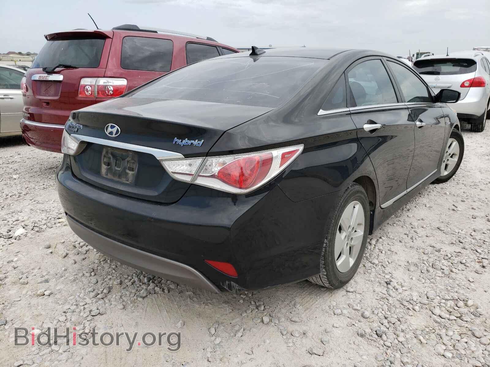 2012 HYUNDAI SONATA - VIN: KMHEC4A47CA031777 - Фото 4