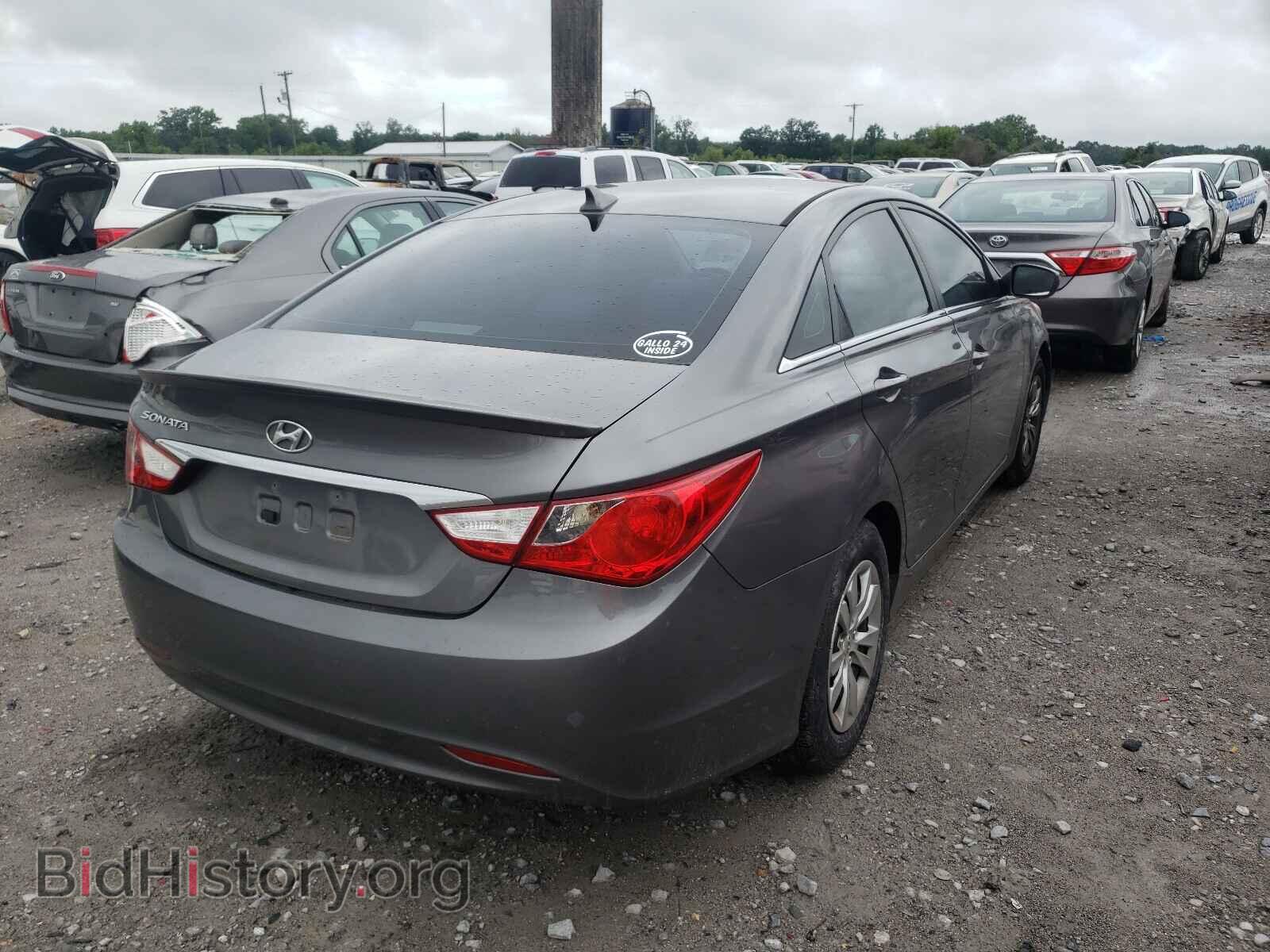 2011 HYUNDAI SONATA - VIN: 5NPEB4AC2BH220357 - Фото 4