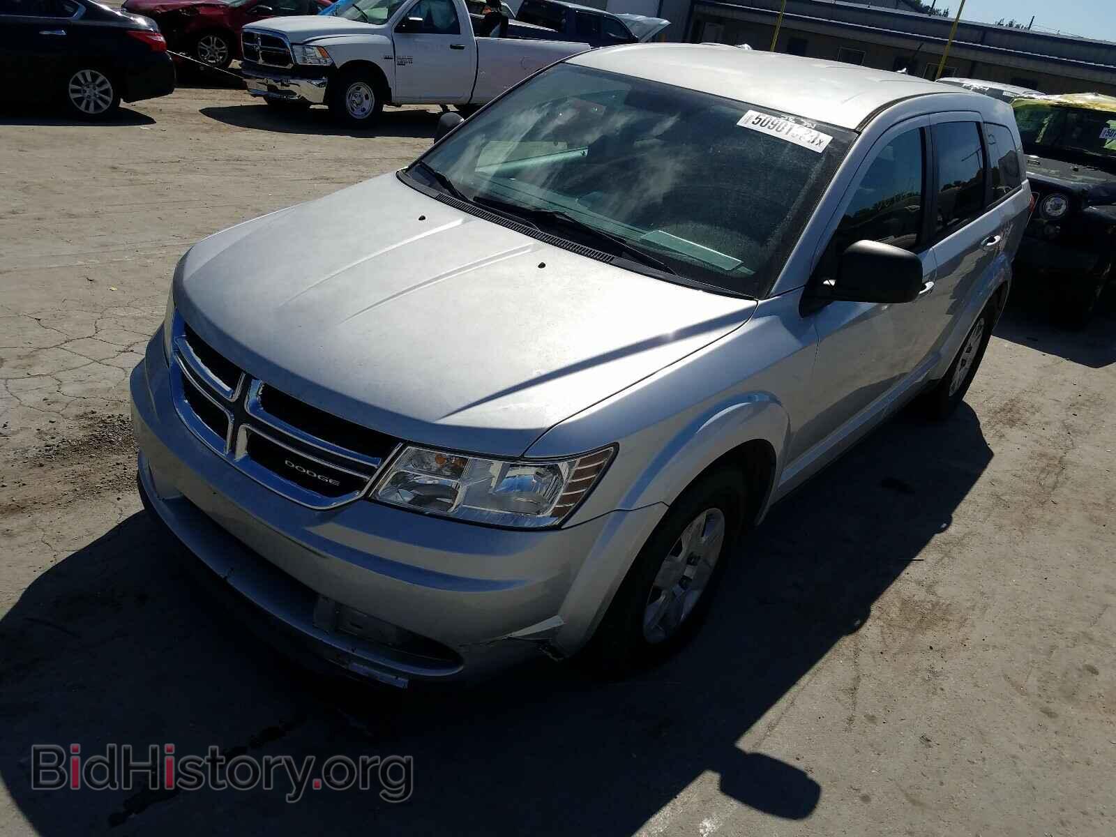 2012 DODGE JOURNEY - VIN: 3C4PDCABXCT143713 - Фото 2