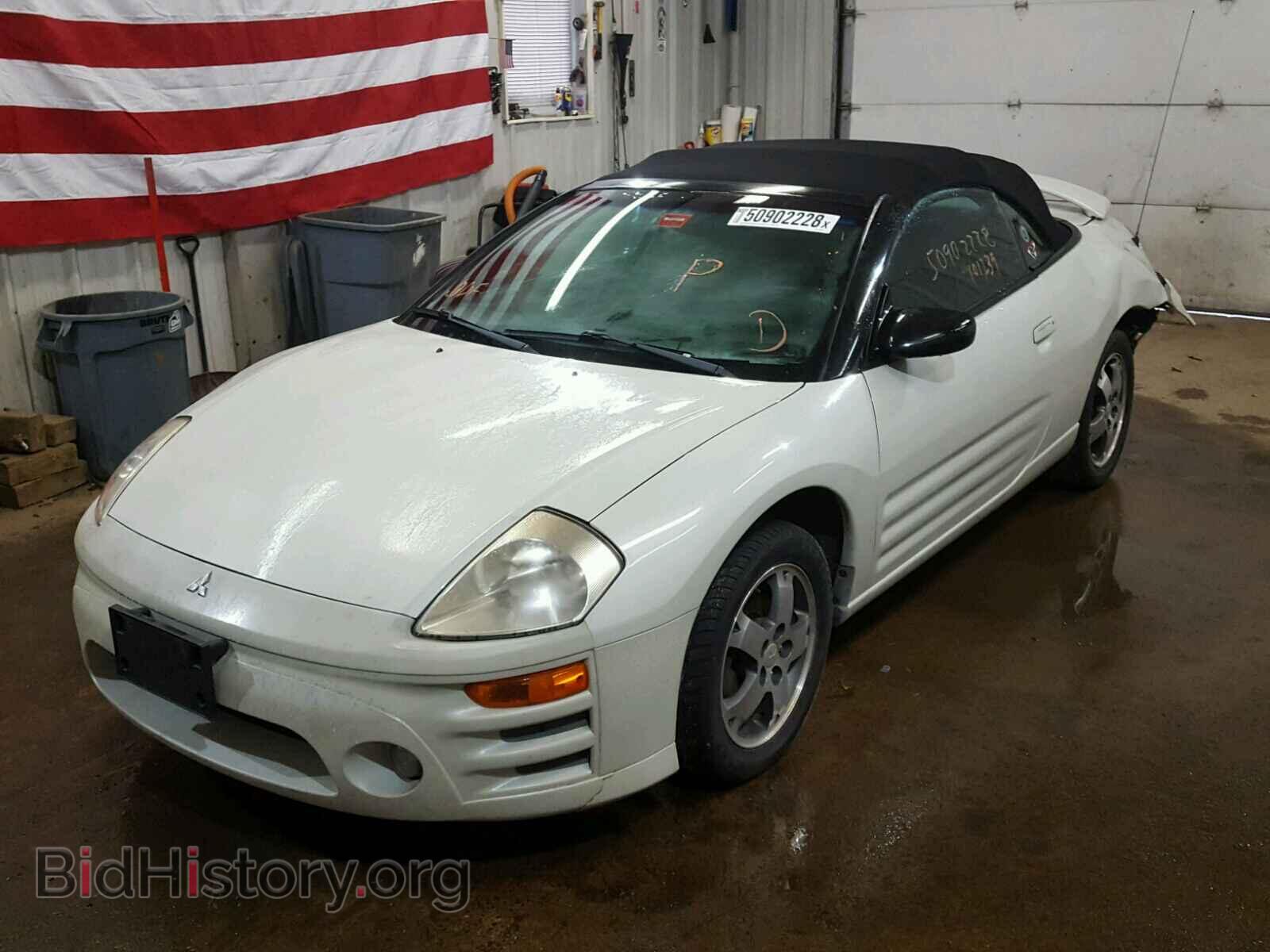 2003 MITSUBISHI ECLIPSE - VIN: 4A3AE45G73E144796 - Фото 2