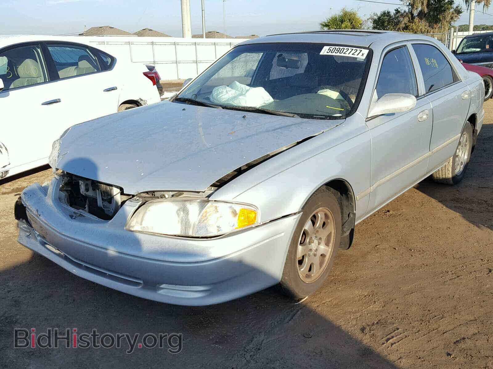 2000 MAZDA 626 - VIN: 1YVGF22C7Y5114716 - Фото 2